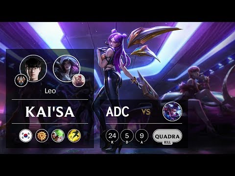Kai'Sa ADC vs Vayne - KR Challenger Patch 9.7
