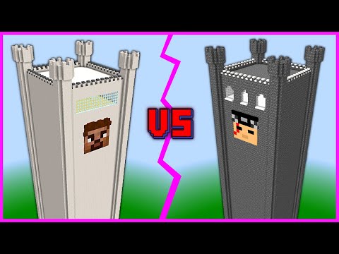 Epic Minecraft Tower Showdown! 😱