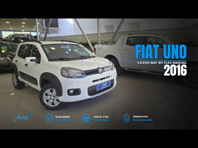Vídeo FIAT UNO 1.4 EVO WAY 8V FLEX 4P MANUAL