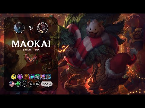 Maokai Top vs Darius - NA Grandmaster Patch 14.1