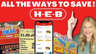 H-E-B - ALL THE WAYS TO SAVE! | HOW TO SAVE MONEY AT H-E-B