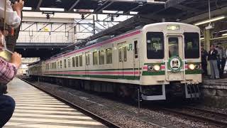 【まさかのサプライズ】回9749M 107系ラストラン 最後の高崎駅発車 2017.10.7 - JPHD