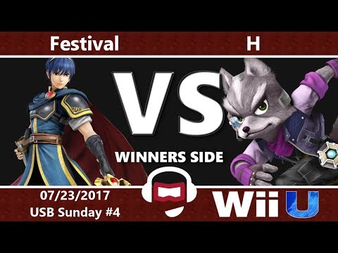 USB Sunday #4: WR2 - Festival (Marth) vs H (Fox)