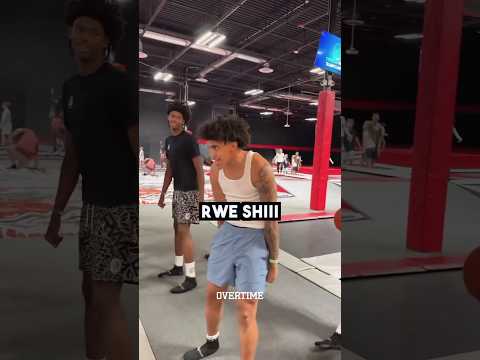 TK went crazy at the trampoline park 🤣🤣