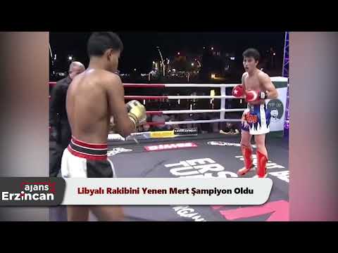 Libyalı Rakibini Yenen Mert Şampiyon Oldu