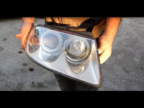 Как снять переднюю фару