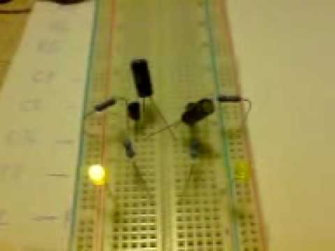 Simple dual LED blinker