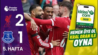 iddaa.com | Liverpool (2-1) Everton | 5. Hafta MAÇ ÖZETİ | Premier League - 2025/26