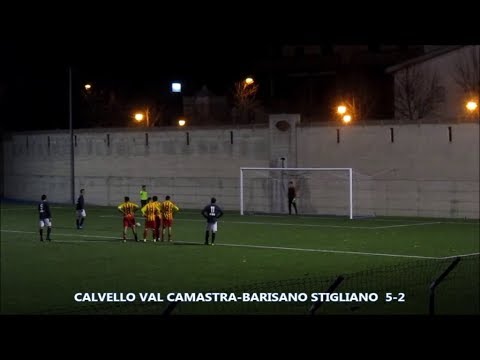 Video calcio Calvello-G. B. Stigliano 5-2 Seconda Categoria B 7 giornata Calvello 23 novembre 2019
