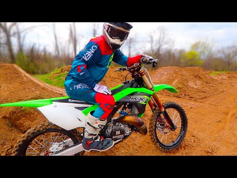 This KX125 Two Stroke is Going to BLOW UP... First Ride Back