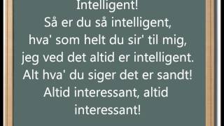 Raske Penge - Intelligent [Lyrics]