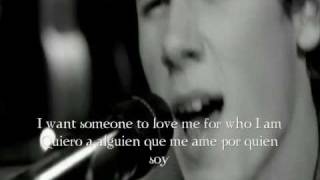 Nick Jonas - Who I am (Lyrics on the screen - English/Spanish)