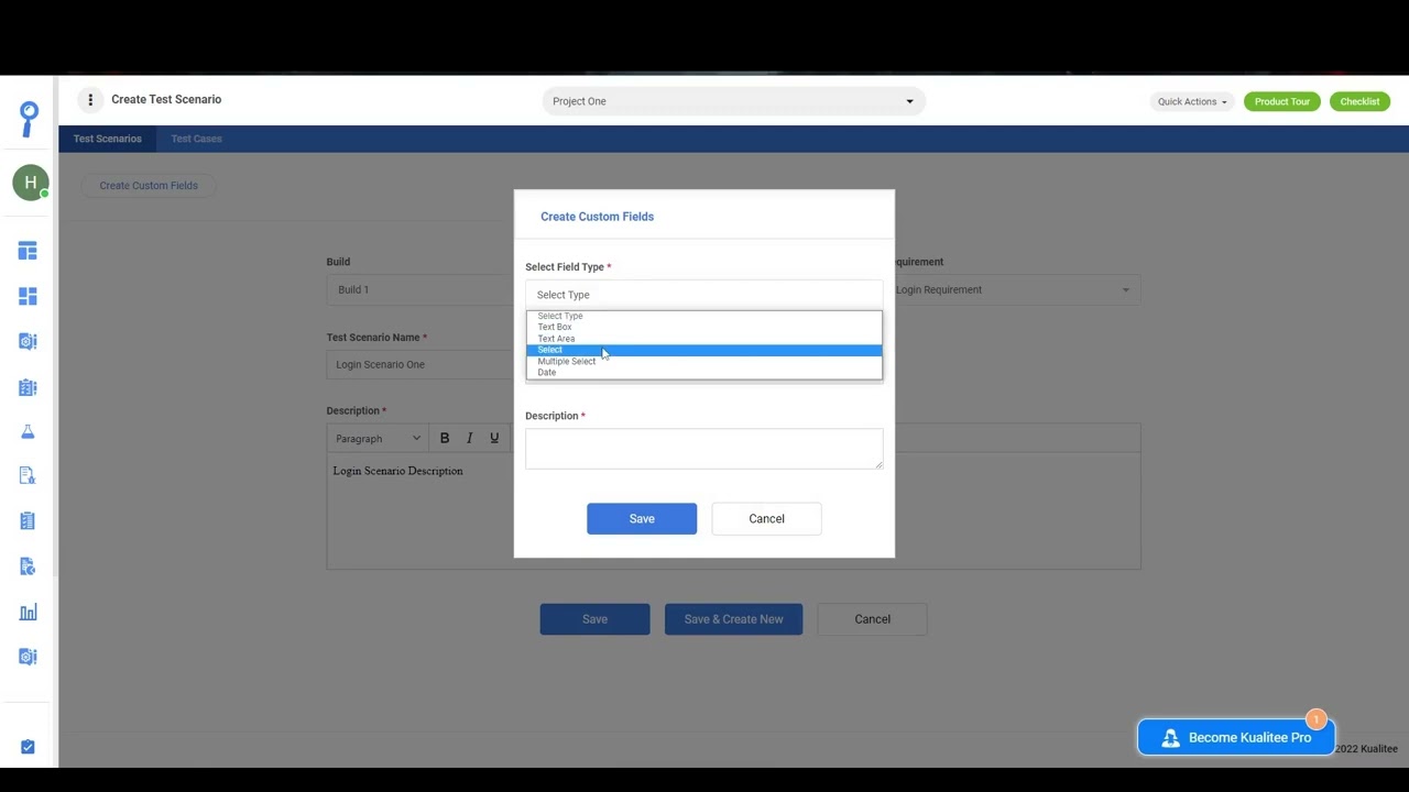 Test Management: Creating Test Scenarios