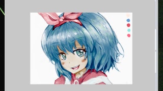 [TAKARA]おめシスのレイちゃんをグリサイユ技法で描いてみた。 2019 1/18