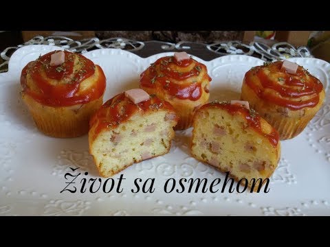 Preukusni Pizza Mafini Recept - Život sa osmehom