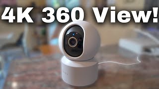 Anona Pano 4K Test – Crystal Clear Indoor Security with Smart Tracking!