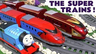 Thomas and Friends Trains meet the Avengers fast super trains of Spiderman and Iron Man TT4U