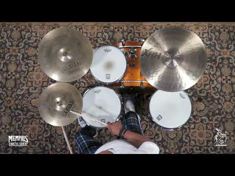 Used Sabian 14" AA Regular Hi-Hats - Brilliant - 1028/1499g (US14RH-1090520A)