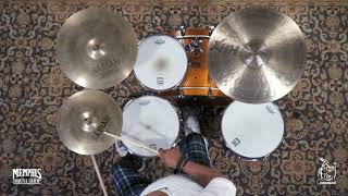 Video thumbnail for Used Sabian 14" AA Regular Hi-Hats - Brilliant - 1028/1499g (US14RH-1090520A) by Memphis Drum Shop