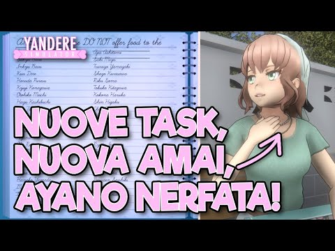 AYANO NERFATA, CLUB di CUCINA BUFFATO | Yandere Simulator Updates