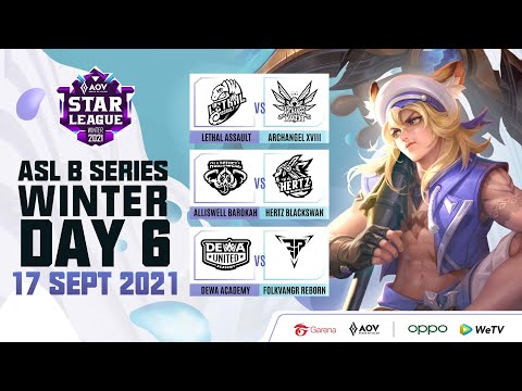 ASL B Series 2021 Winter W2D6 - Garena AOV Indonesia