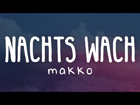 Miksu / Macloud & makko - Nachts wach (Lila Wolken Bootleg) (Lyric Video)