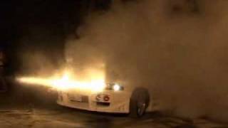 preview picture of video 'Burnouts at Mark n Jos Martins Party'