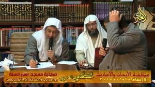 مناقشة الأبحاث والأحاديث بمكتبة مسجد أهل السنة بمنية سمنود 18 01 2017  8