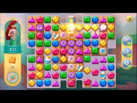 Disney Princess Majestic Quest Level 250 - NO BOOSTERS + FULL STORY 👸 | SKILLGAMING ✔️