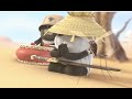 Kungfu Master Bamboo Panda | Short Animation | Funny | Chinese Kungfu