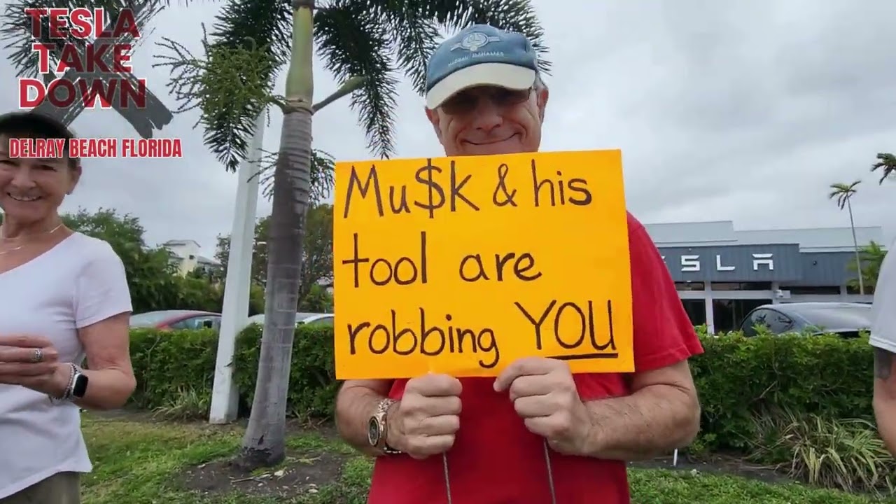 Nationwide Tesla Takedown Delray Beach Event March 29 2025