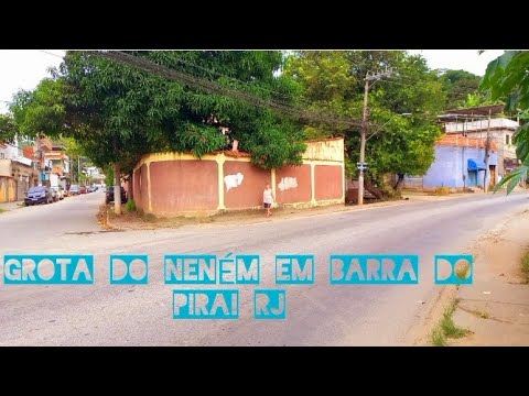 BAIRRO GROTA DO NENÉN! FILMAGEM SEM CORTE! BARRA DO PIRAI RJ 
