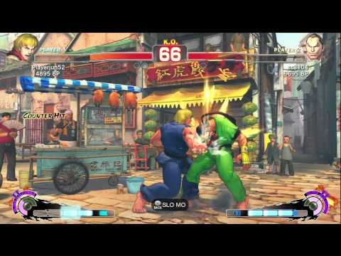 ss3104 [Dan] vs Playerjun52 [Ken] SSF4 Japanese Online Ranked Matches - TRUE-HD