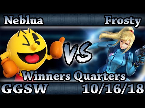 GGSW 106 - Neblua (PacMan) Vs. Frosty (ZSS) Smash 4 Winners Quarters