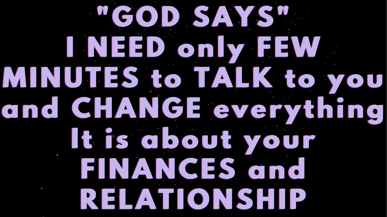 Angels say After LISTENING you will RECEIVE a FINANCIAL BLESSINGS from GOD in 1 MINUTE..|God message