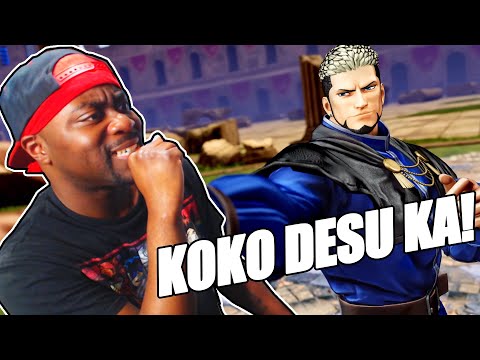 HE'S BACK AND I'M SCARED! King of Fighters XV Goenitz Gameplay Trailer REACTION