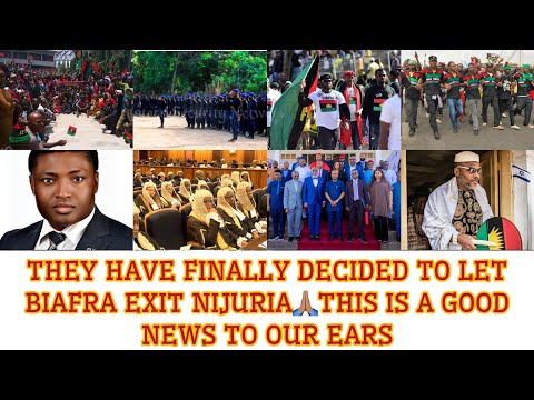 FINALLY THEY HV AGREED 2 LET BIAFRA EXIT NIG🎉PLS HEAR THE LAST WORD OF TRÜMP OVER ZUU DIVISION👉echok