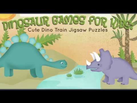 Kids Dinosaur Games: Puzzles Video