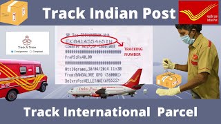 How to track speed post | Tracking international parcel | Indian post tracking | Info Enrichment