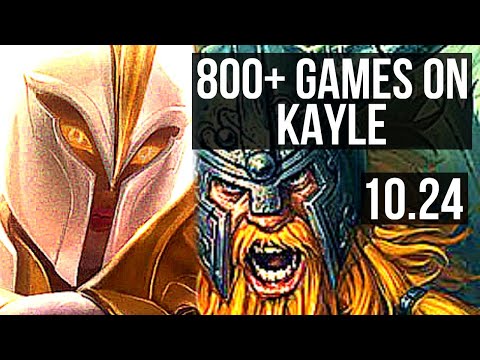 KAYLE vs OLAF (TOP) | Quadra, 800+ games, Godlike | EUW Grandmaster | v10.24