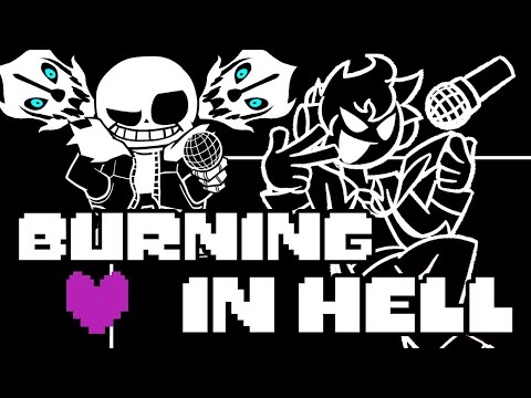 BURNING IN HELL But Void Sings It - Friday Night Funkin