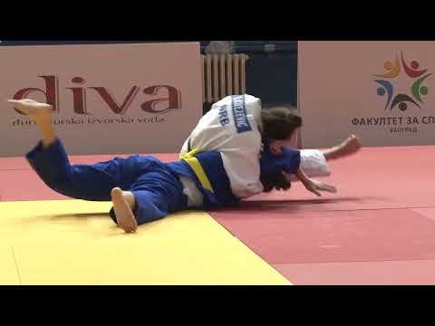 Nikolina Knežević TSK Andrijana Đurić HRS 1:0 -52kg #PrvenstvoSrbijeJuniori2019