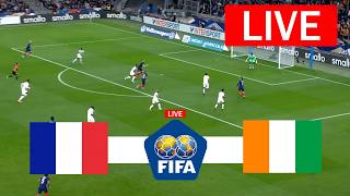 France vs Ivory Coast LIVE | International Friendly Match 2026 | Match LIVE Now