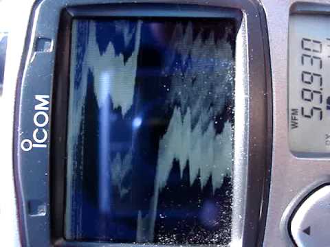 TV-DX 23.09.2009 Unbekannter Band-I Sender in SECAM (DX: Schweiz - auf dem Stockhorn 2190 m.ü.M)