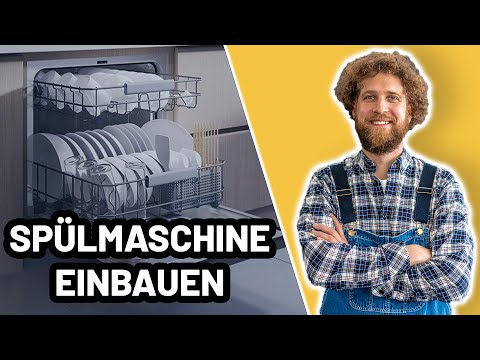 SPÜLMASCHINE einbauen & anschließen (Anleitung Miele)