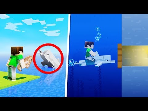 11 Underwater Entrances Your Friends will NEVER Find in Minecraft!