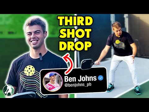 World #1 Ben Johns Teaches the Third Shot Drop!