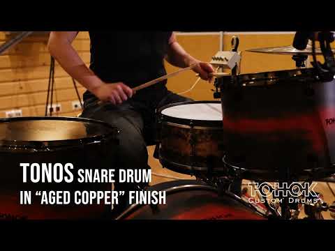 Tohok TONOS copper snare drum