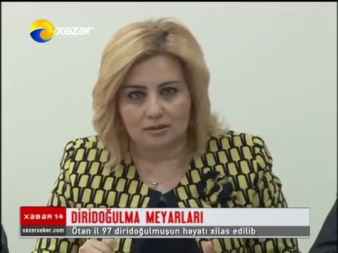 Yeni diridoğulma meyarlarına keçidlə bağlı jurnalistlər üçün brifinq - Xəzər TV-də reportaj