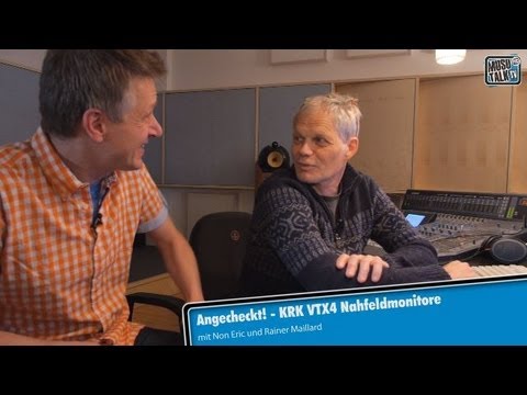 Test - KRK VTX4 aktive Nahfeldmonitore - deutsch